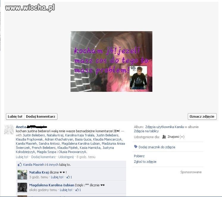 Fanka Biebera...