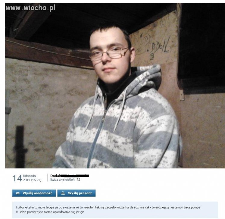 21 lat, a ortografia leży i kwiczy.
