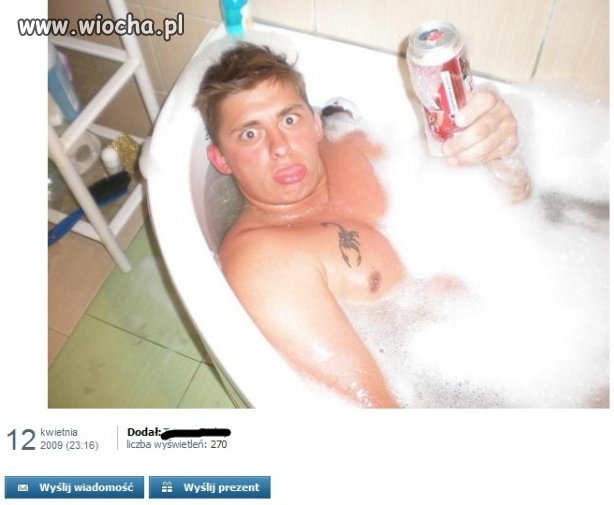 Jest wanna, jest piana i dzióbek oczywiście!