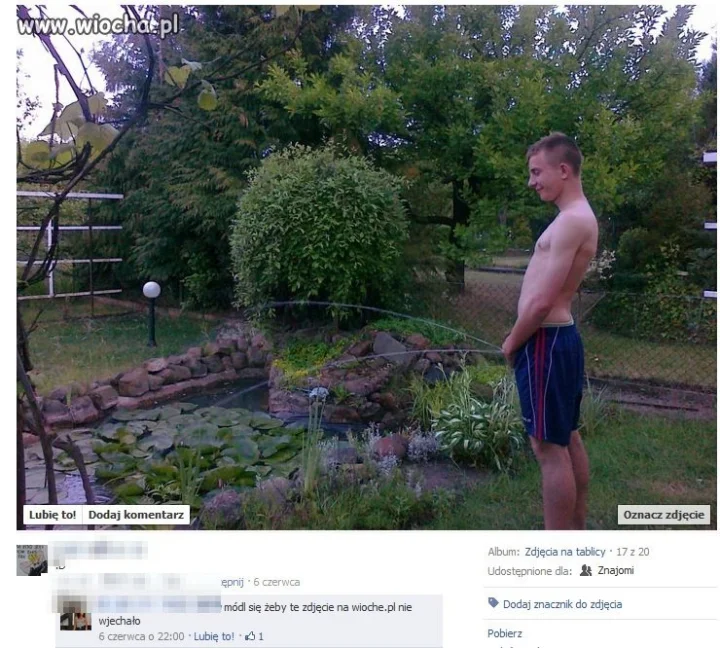Lans na oczko wodne? 