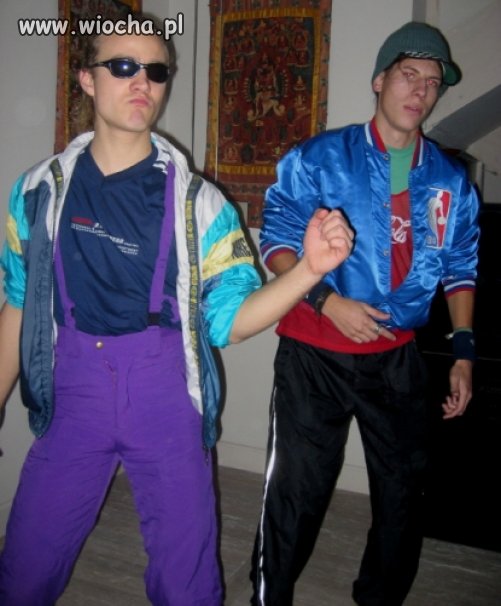 Disco party to nie żarty, łeb obity, dres podarty.
