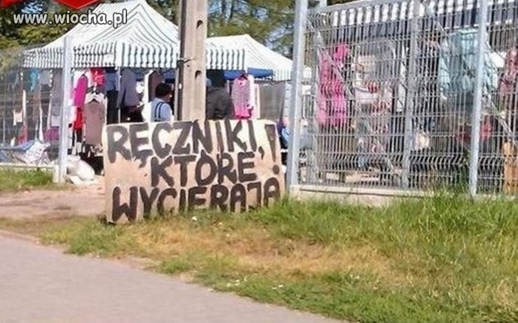 Ręczniki które wycierają!