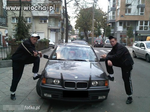 Dresy, BMW E36 i fucki do obiektywu