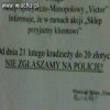 No to idziemy do sklepu Victor!