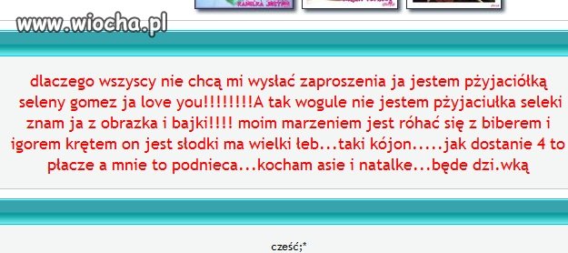Co ci ludzie mają w głowach. Wiocha!