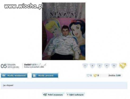 Może to już było, mimo to mnie to rozwala
