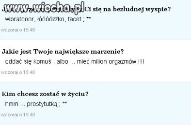 Tacy ludzie, sami w sobie są wiochą