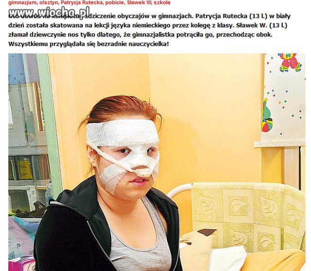 Pobił bo go potrąciła 