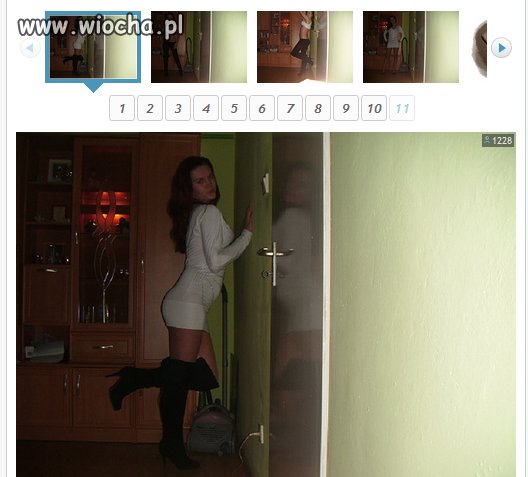 Tyle możliwości a ta wiecznie przy tej ścianie!