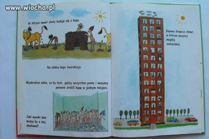 Książka dla dzieci o kupie...