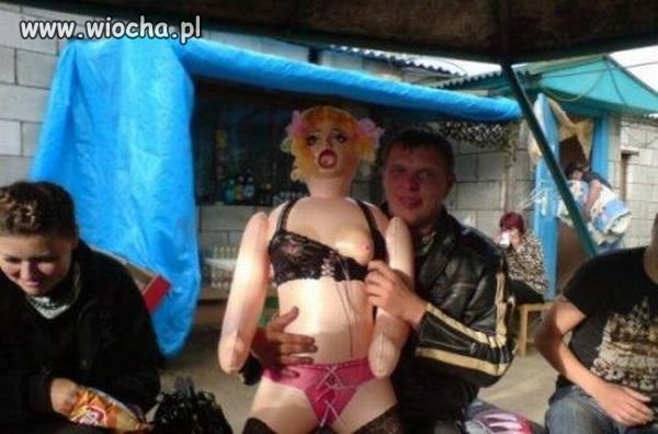 Z moim skarbem na imprezie