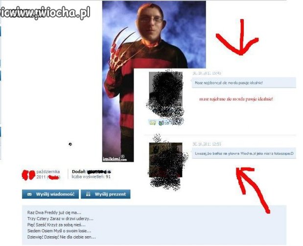 Fredy jest wśród nas i trafił na wiochę