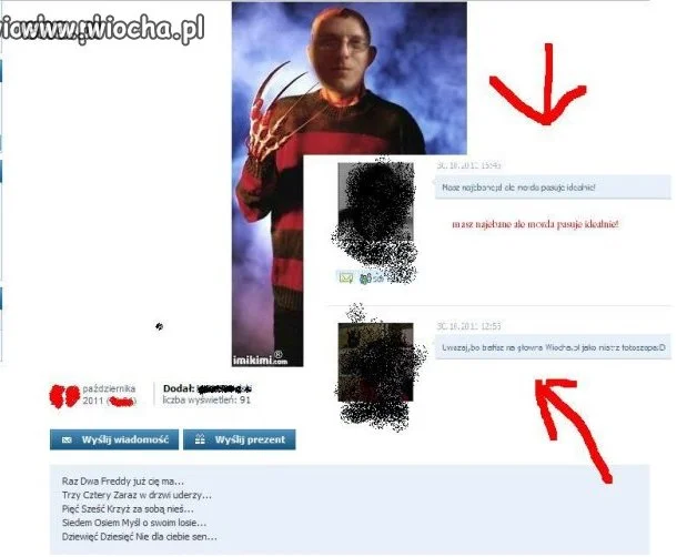 Fredy jest wśród nas i trafił na wiochę