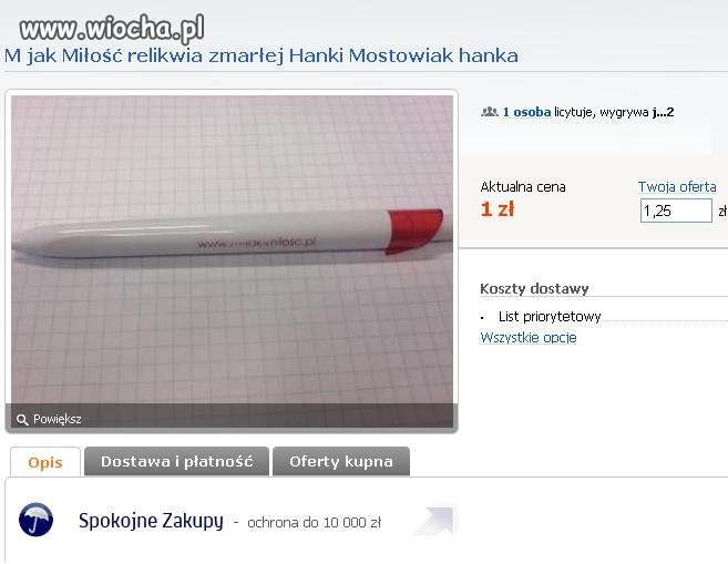 Relikwia Hanki Mostowiak.