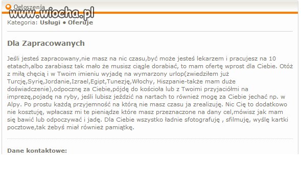 Dla zapracowanych