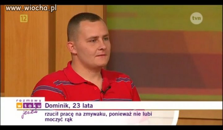 Nie lubi sobie moczyć