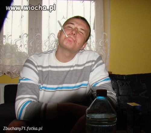 Zbuchany Dzejkob Lans z jointem 