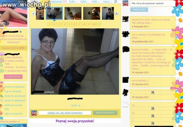 Stara dziunia i jej lans