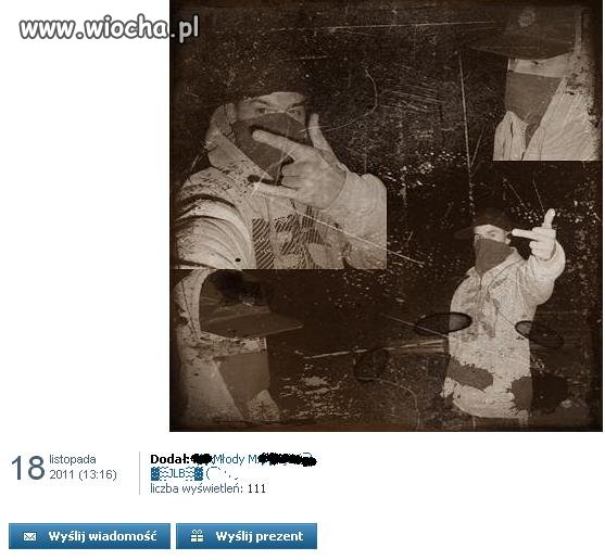 Chciał wyjść na gangstera