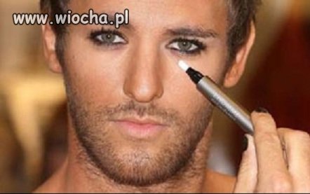 Mężczyzna + makijaż = paranoja 