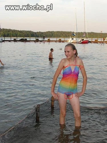Sexi lady nad jeziorkiem