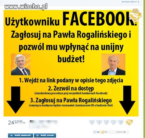 Użytkowniku Facebooka na Nk