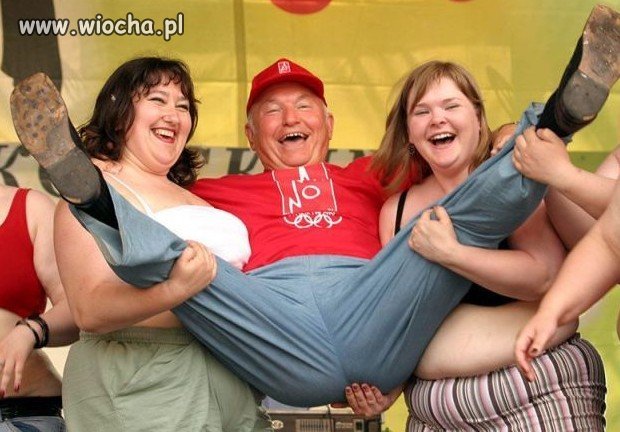 Szalone  życie staruszka...