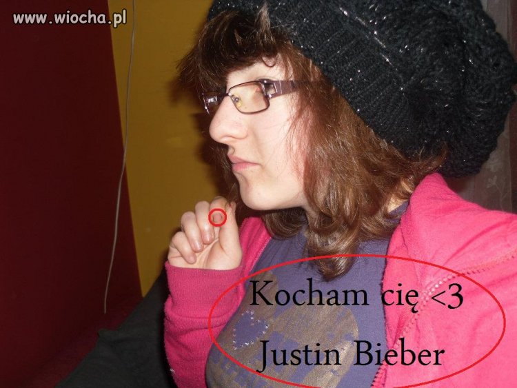 Kolejna szalona fanka Justinka :)