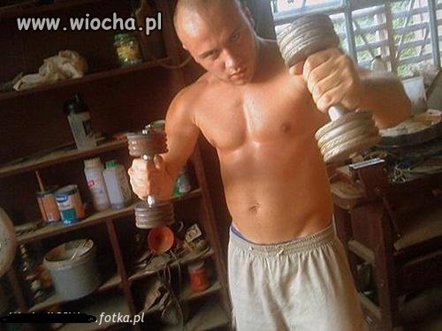 Moja siłownia w garażu, suple dieta,