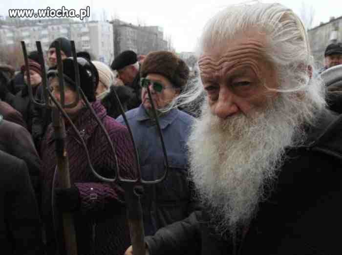 Gandalf z widłami