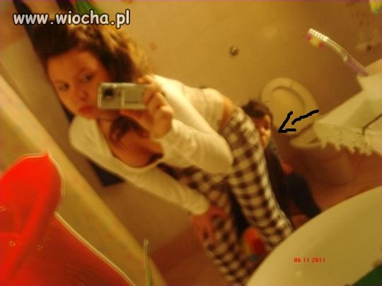Sweet fotka w kibelku..