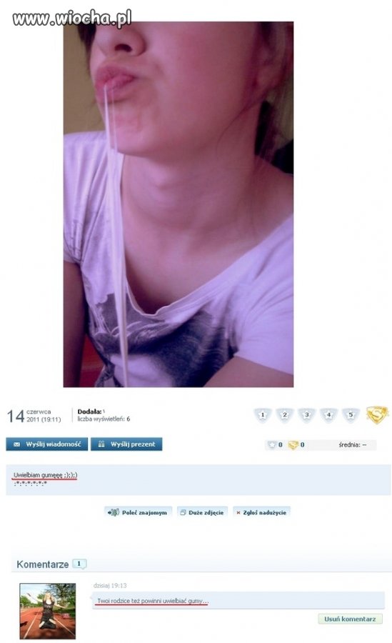 Uwielbiam gumę