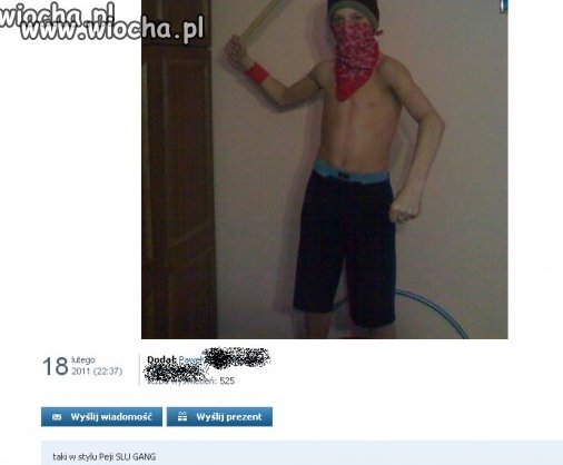 W stylu Peji SLU GANG 