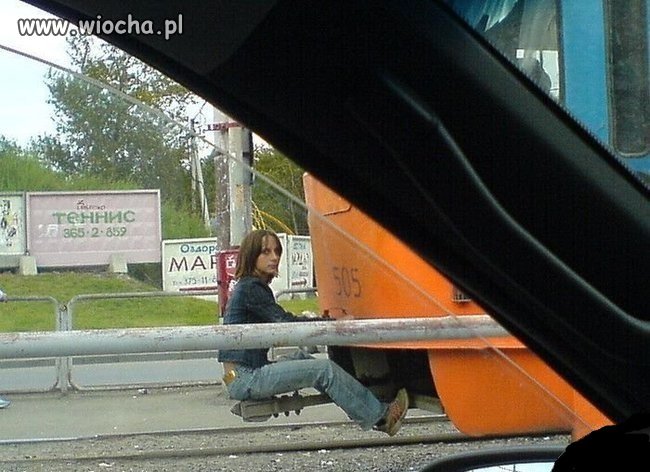 Pasażerka na gapę