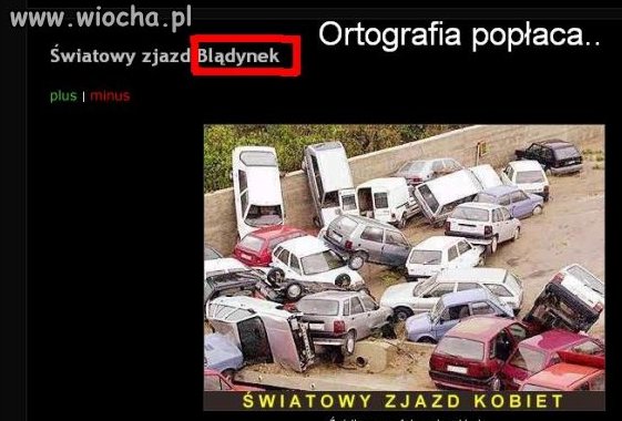Ortografia to podstawa...