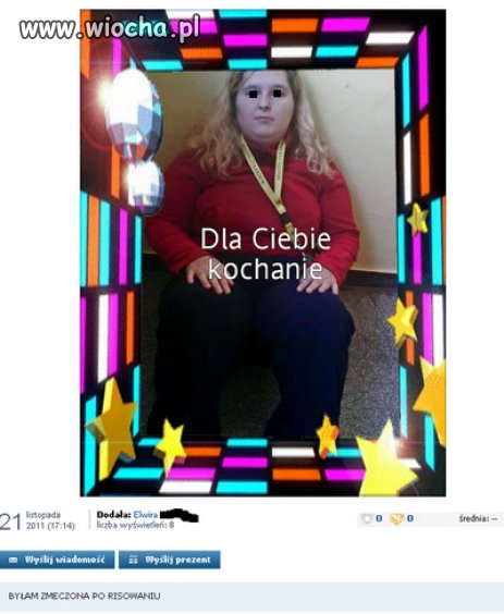 Jej kochanie pewnie się ucieszyło  