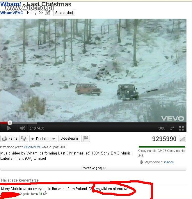 "Z wyjątkiem niemców..."