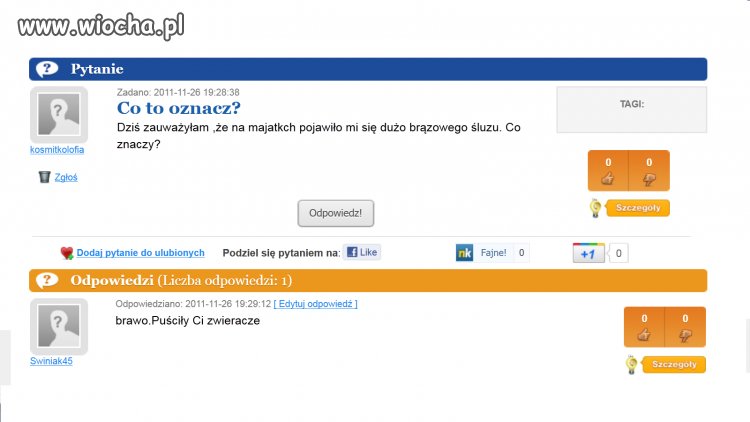 Czerwone majtki całe w kaleee...