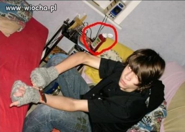 Ech zapomniał schować ketchup