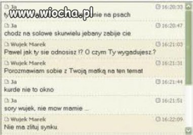Wpadka synek 