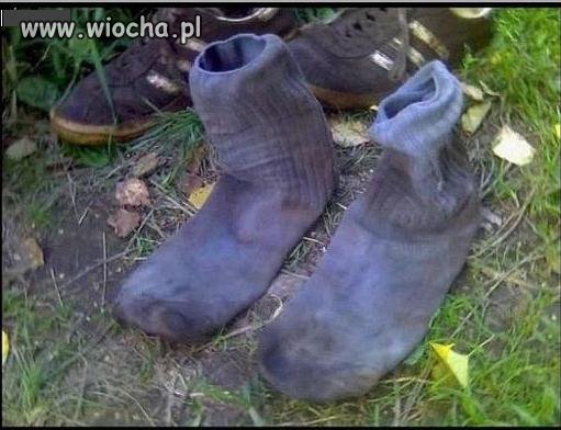 Stojące skarpety