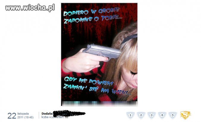 Współczesna miłość do grobowej deski.