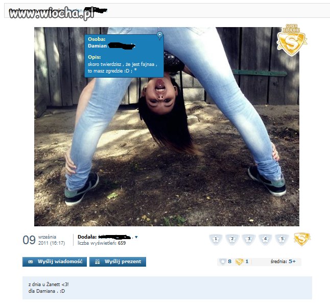 Z dnia u Żanet