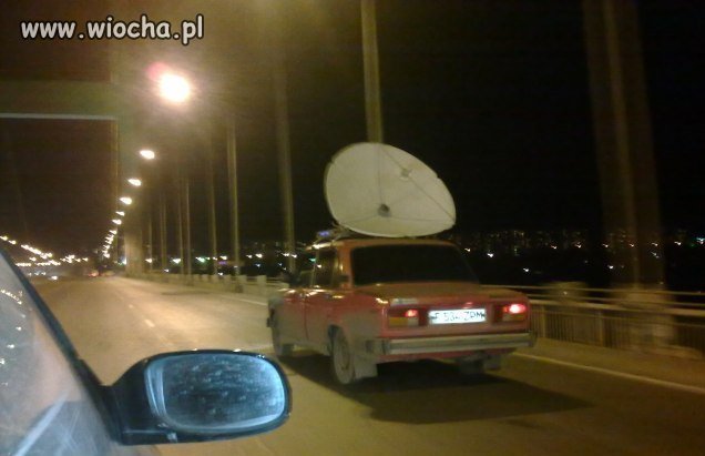 I ty się pochwal satelitą w samochodzie