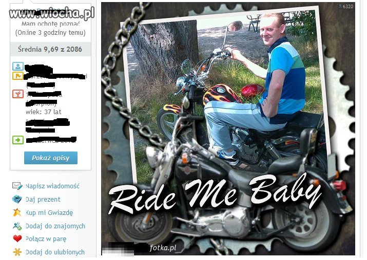 Szpan na motocykl i angielski