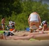 Plażowiczka...