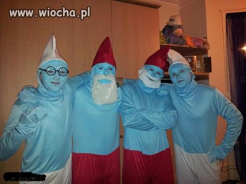 Co dwóch papy smerfów 