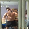 Lustro, minka, telefon, goła klata WIOCHA