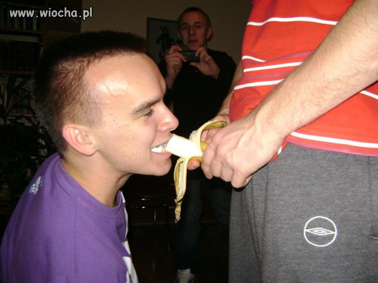 Zabawa z banankiem