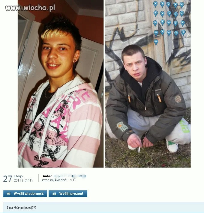 Z "pedałka" na "gangstera"